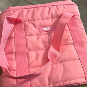 Pink duffel bag small